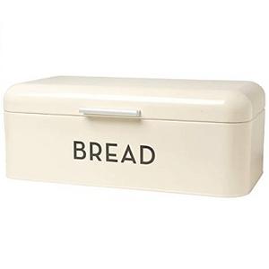 UNIQUE IVORY BREAD <b>BOX</b> METAL BRIGHT <b>DECORATIVE</b> BREAD BIN <b>BOX</b> HIGH QUALITY GALVANIZED BREAD BIN - Product Image 1