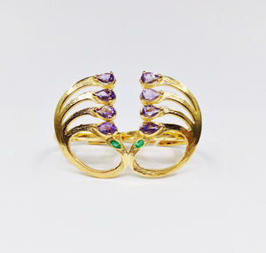 Anillos Gemvanity de Plata de Ley 925 Chapados en Oro, Proveedor Mayorista, Hechos a Mano, Personalizados, Económicos, Unisex, MOQ Bajo, Modernos, Únicos y Lindos - Product Image 4