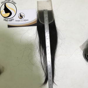 Extensions de cheveux brésiliens vierges, bon marché, cuticules alignées, vendeur, fermeture frontale, 4x4, pre-plucked, HD, fermeture en dentelle, perruques de cheveux humains - Product Image 3