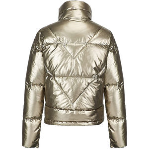 Chaquetas de Invierno Acolchadas Personalizadas de Alta Calidad al por Mayor para Hombre, Brillantes, Lisas y Cómodas - Product Image 2