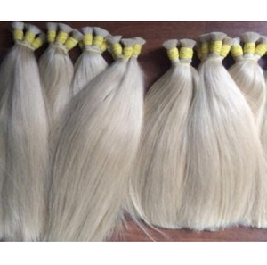 2021 meilleur choix pour les extensions de cheveux vierges vietnamiennes Remy blondes de blanchiment fabriquées au Vietnam approvisionnement en vrac - Product Image 3