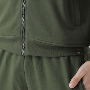 ชุดเสื้อวอร์มขนแกะสำหรับผู้ชาย,ชุดนักวิ่งโลโก้2022ตราห้าง - Product Image 4