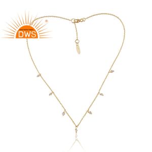 Collar con Colgante de Plata de Ley 925 de la Mejor Calidad con Cuarzo Rosa Natural para Mujer, Fabricante de Joyería - Product Image 1