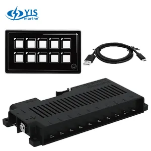 Easy to install membrane touch car switch panel