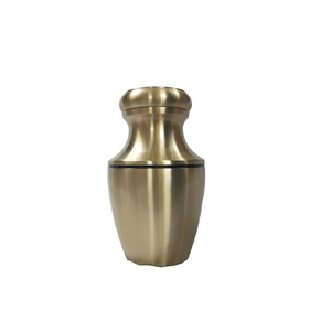 Top Leading Design Urnes de crémation en métal Fournitures funéraires de style simple pour les cendres Souvenirs Décor de service funéraire - Product Image 5