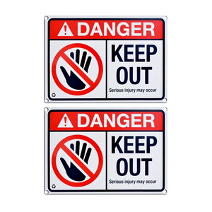 Antiguo estilo retro de la empresa eléctrica estaño personalizado impreso esmalte peligro signos tablero plateado modelo placa otras industrias Metal - Product Image 6