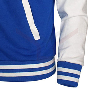 Veste Lettermen de haute qualité pour hommes tissu à capuche léger personnalisé avec des caractéristiques respirantes pour les saisons de printemps et d'hiver - Product Image 6