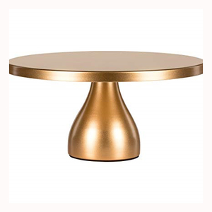 ที่วางเค้กโลหะทำมือขนาดกำหนดเองสำหรับงานเลี้ยงวันเกิดอุปกรณ์บนโต๊ะอาหารและของหวานเค้กสำหรับตกแต่ง - Product Image 1