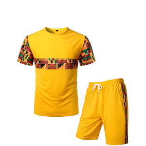 Conjunto de camisetas y pantalones cortos para hombre, buena calidad, venta al por mayor, productos en oferta - Product Image 1