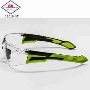 Gafas de Seguridad de Policarbonato SD CS010-NT - Fabricadas en Taiwán, Sin Marco, Antivaho/Antiarañazos, Protección Ocular con Color Inyectado - Product Image 4