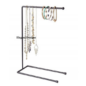 Venta caliente hecho a mano de lujo soporte de joyería de Metal chapado en oro última calidad para evento contenedor de joyería decorativa - Product Image 6
