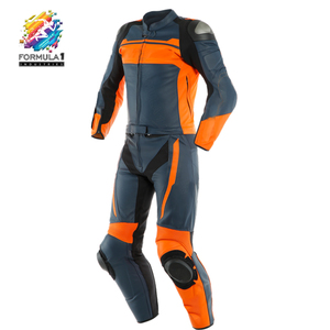 Traje de Carreras de Cuero para Motocicleta Unisex para Adultos con Logotipo Personalizado de Formula1 Industries, Anti-UV, Impermeable y Transpirable - Product Image 1