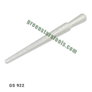 Portable GS 922 Ring Stick <b>Gauge</b> Essential Jewelry Tools for Crafting Elegant Jewellery Pieces Made Wood Plastic New Condition - Product Image 1