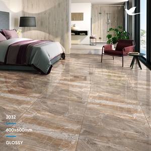 Carrelage en porcelaine de haute qualité 600x600mm 8.5mm d'épaisseur pour murs et sols intérieurs et extérieurs fabriqués par une société leader - Product Image 3