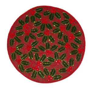 <b>Christmas</b> Star Design Beaded <b>Placemats</b> Glass Beaded <b>Placemats</b> <b>Coasters</b> Runner Customized <b>Placemats</b> for <b>Christmas</b> - Product Image 3