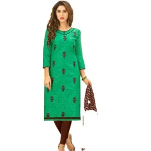 Vestido informal Estampado Mujer 3 4 Manga Mini Longitud Azul marino Diseñador Regular Wear Cheap Rated Salwar Kameez Set