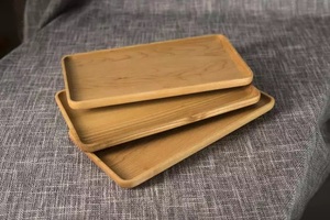 Planche à fromage de service en bois de hêtre, plateau de service épais Unique 1 pièce Angelina + 84327746158, livraison gratuite - Product Image 2