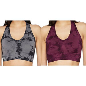 Soutien-gorge de sport Tie-Dye personnalisé de haute qualité pour dames, soutien-gorge de sport à prix compétitif grande taille avec marque privée en vente complète - Product Image 5
