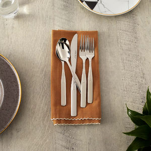 Ensemble de couverts en acier de qualité supérieure, collection élégante de cuillères, fourchettes et couteaux pour la maison, la cuisine, les restaurants et les occasions spéciales - Product Image 2