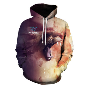 เสื้อสวมหัวสำหรับผู้ชายเสื้อฮู้ดพิมพ์ลายซับลิเมชันพร้อมพิมพ์ลายนูนเสื้อสเวตเตอร์3D โลโก้ส่วนบุคคลแฟชั่นใหม่ - Product Image 5