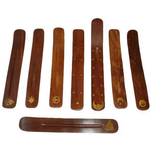 Quemador/soporte de incienso Manual de tamaño personalizable, accesorio de madera hecho a mano para uso doméstico, fabricado en India con 1 año de garantía - Product Image 4
