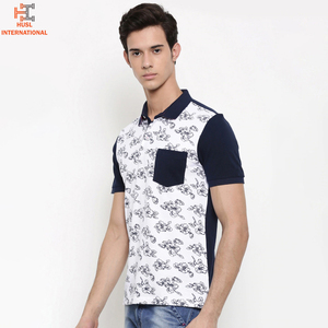 เสื้อโปโลแขนสั้นสำหรับผู้ชายเสื้อยืดลายพื้นแฟชั่นใหม่ล่าสุดสำหรับฤดูร้อนพร้อมบริการ OEM - Product Image 3