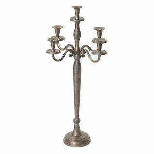 2025 luxe Design bougeoir 5 bras de qualité supérieure bougeoir en métal pour la décoration de noël à la main - Product Image 3