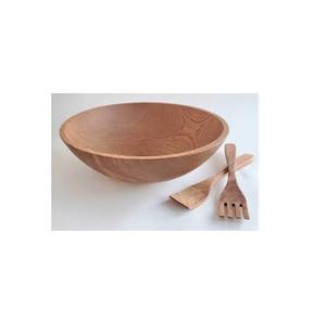 Ensaladera de madera de acacia, cuenco de madera de alta calidad, duradero y respetuoso con el medio ambiente, producto en oferta, 100% - Product Image 1