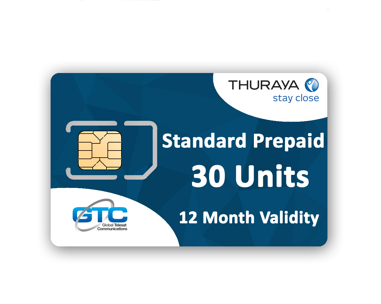 Спутниковый телефон с стандартной SIM-картой с блоками Airtime