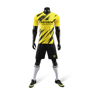 Ensemble de maillots de Football personnalisés par Sublimation, uniforme de haute qualité pour hommes, séchage rapide, bon marché, Logo personnalisé, vente en gros, pièces - Product Image 3
