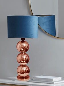 Lámpara de Mesa Moderna Europea de Acero Inoxidable Color Oro Rosa, con Pantalla de Tela, Luz Cuidadora de la Vista, Personalizable para Sala de Estar - Product Image 2