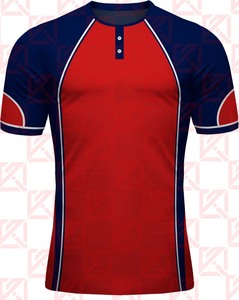 โพลีเอสเตอร์/ ผ้าฝ้ายป้องกัน Pilling พิมพ์แขนสั้นระเหิดเสื้อยืด - Product Image 2