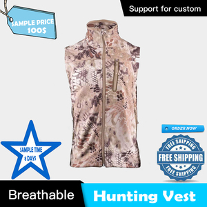 Gilet multi-poches sans manches pour hommes, blaze orange, chasse, pêche, randonnée, chasse et photographie - Product Image 5