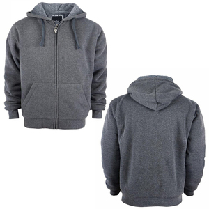 Custom Logo Cheap Winter Solid Color Plain Wholesale Cotton Unisex Men's Hoodie - Product Image 3