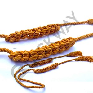 Nuevo diseño personalizado Bugle Cord personalizado Color oro sólido Mejor Precio Razonable venta fabricación a granel Bugle Cord - Product Image 4