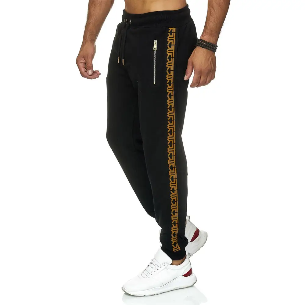 Erkek spor pantolonları uzun pantolon hızlı kuru erkekler pamuk koşu pantolon spor eğitim erkekler Jogger pantolon pantolon