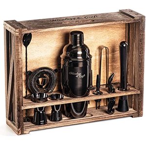 Mixólogo de acero inoxidable Boston Mixing Shaker Tin Set para camareros Juego de herramientas de barra de acabado de color marino - Product Image 3