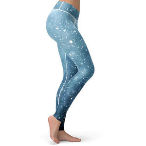 <b>Yoga</b> <b>Pants</b> Stretchy Sweat Wicking <b>Women</b> Fitness Leggings Allover Printed High Stretch Breathable Activewear Workout Gym <b>Pants</b> - Product Image 3