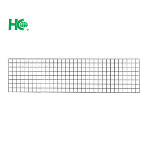 Panel de estante de exhibición de metal con malla de alambre empaquetado en cartón para una exhibición conveniente - Product Image 1