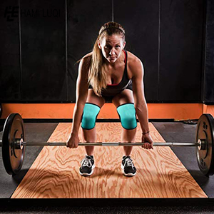 ปลอกรัดหัวเข่าสำหรับชายและหญิงนีโอพรีนขนาด7มม. สำหรับนักกีฬาเพิ่มศักยภาพในการออกกำลังกายปรับแต่งโลโก้ได้ - Product Image 5