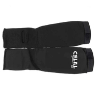 Protections de tibias pour arts martiaux, taekwondo, karaté, protection professionnelle, rembourrage en mousse jumbo, super extensible, élastique, pour entraînement MMA