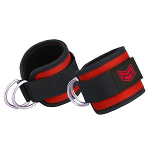 Sangles de cheville en néoprène personnalisées 2026 pour exercices à la machine à câble, musculation, brassards de cheville de gym, sangles de cheville de fitness avec anneau en D - Product Image 1