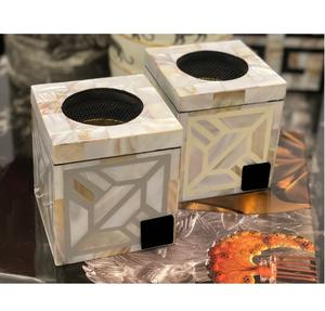 Gran oferta de Ramadán, bandejas acrílicas de madera para servir, quemador de incienso único, diseño acrílico para decoración de eventos de boda, regalos Eid - Product Image 3