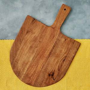 Tabla de cortar fruta y Pizza, decoración superior para encimera de cocina, tabla de cortar de madera con diseño personalizado y tamaño - Product Image 2