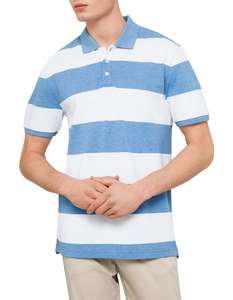 Venta al por mayor camisa de marca personalizada para hombre 100% algodón 220g tela a rayas serigrafía antibolitas transpirable de talla grande - Product Image 1