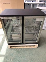 Refroidisseur de bouteille à triple porte arrière équipement de réfrigération congélateur refroidisseur de boisson à porte coulissante