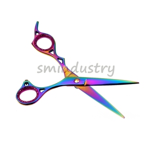 Tijeras profesionales de salón de peluquería, de acero inoxidable, 440C, con reposabrazos ajustable (SC02), venta al por mayor - Product Image 5