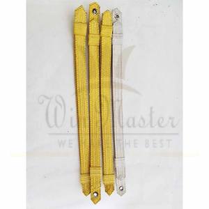 Ceremonial Twisted Rope Cap Cord Bullion Visor Chin Straps Gold UNIFORM Estilo regular WIN MASTER IND - Product Image 6