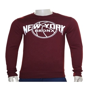 Sudadera con logo personalizado para hombre y mujer, de algodón 100, transpirable, venta al por mayor, con cuello redondo en blanco - Product Image 3