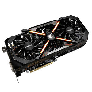 Carte graphique <span class=keywords><strong>GIGABYTE</strong></span> AORUS GeForce <span class=keywords><strong>GTX</strong></span> <span class=keywords><strong>1080</strong></span> Xtreme Edition 8G d'occasion avec 8 Go de mémoire GDDR5X 256 bits - Product Image 2